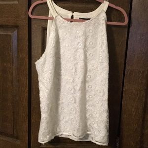 Pretty floral lace top